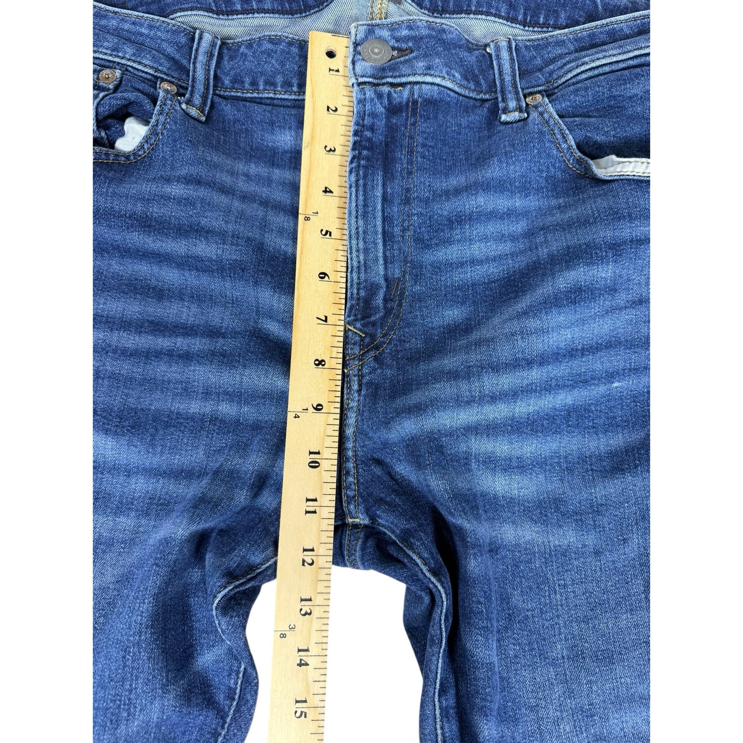 American Eagle Men's Athletic Skinny Jeans, 38x32 - Blue