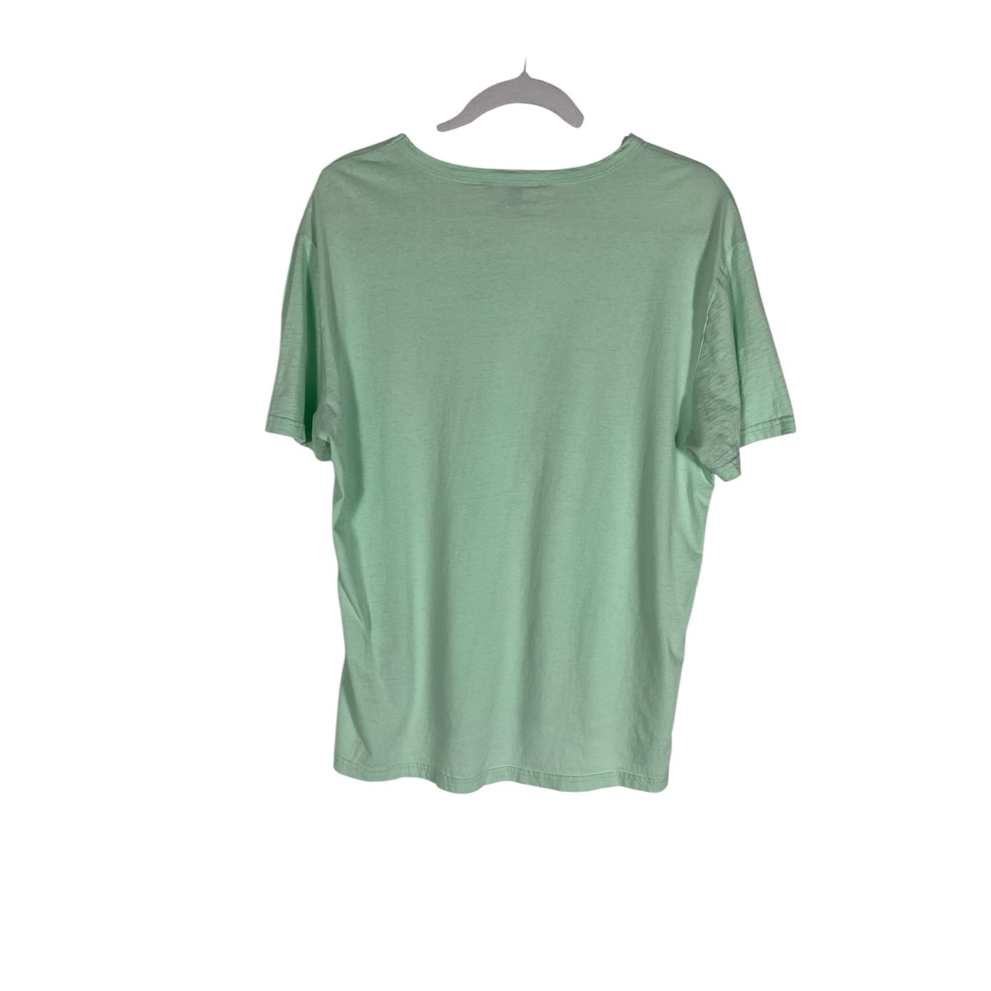 Men's Calvin Klein Jeans Teal T-shirt Size Medium Casual 100% Cotton
