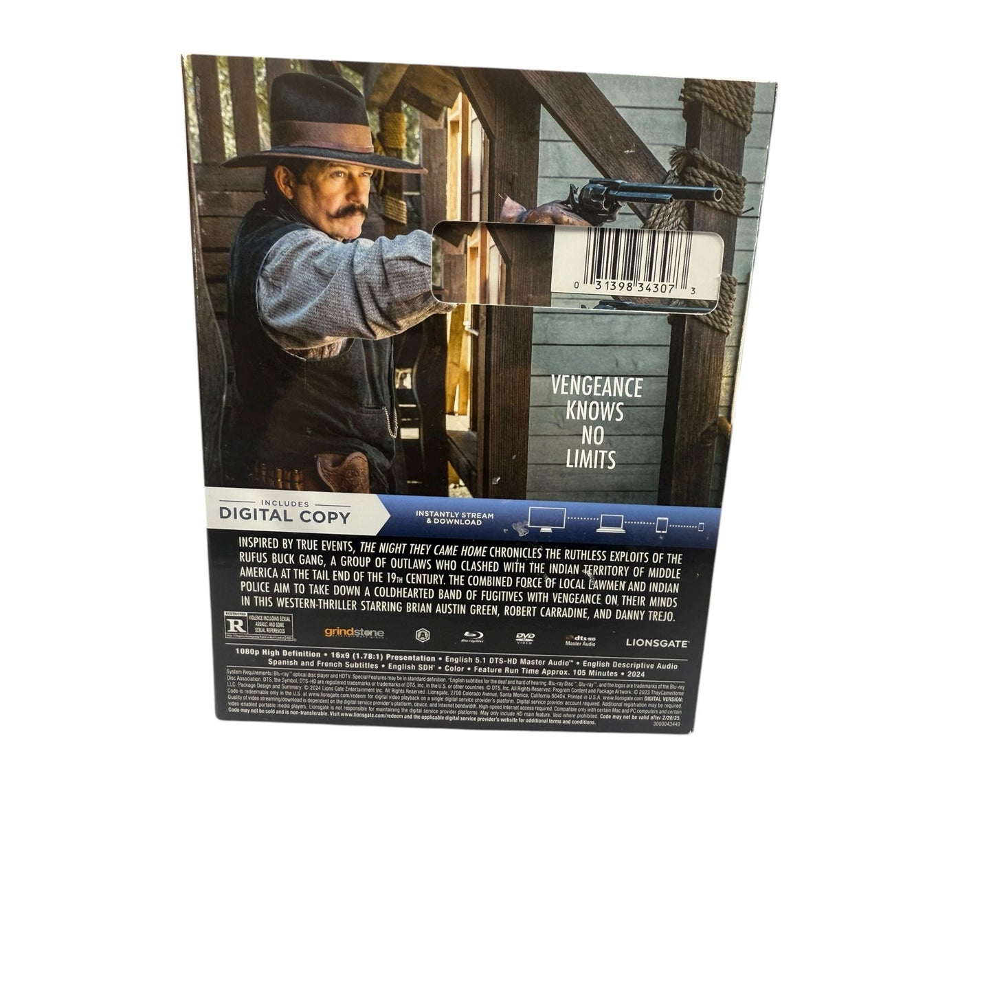 The Night They Came Home Blu-Ray + DVD + Digital, 2024, Brand New Sealed