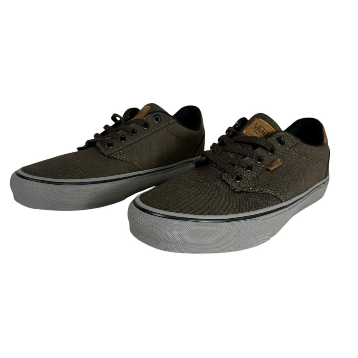 Van's Atwood Deluxe Men's Shoes Size 8 Walnut / Gray Skater Limited edition