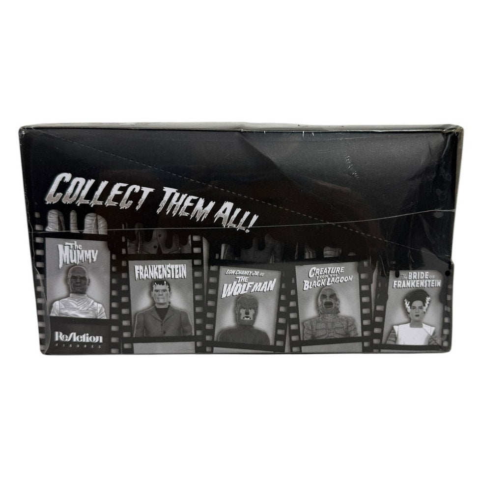 New Universal Monsters Of The Silver Screen Super 7 Reaction Figures Sealed Box