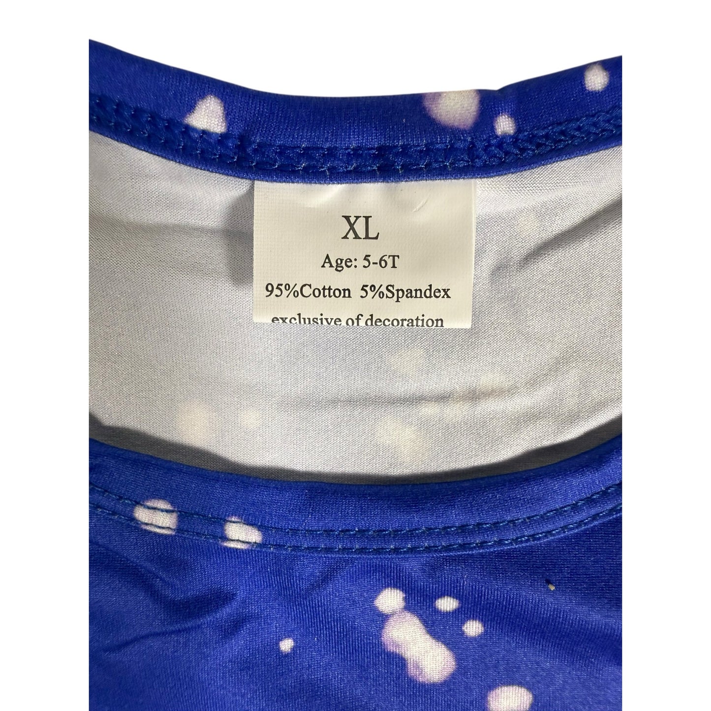 Yellowstone Tee Shirt Kids  XL 5-6T Blue political