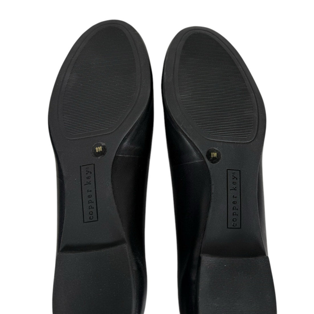 New Copper Key Flats Women's Black Size 8M
