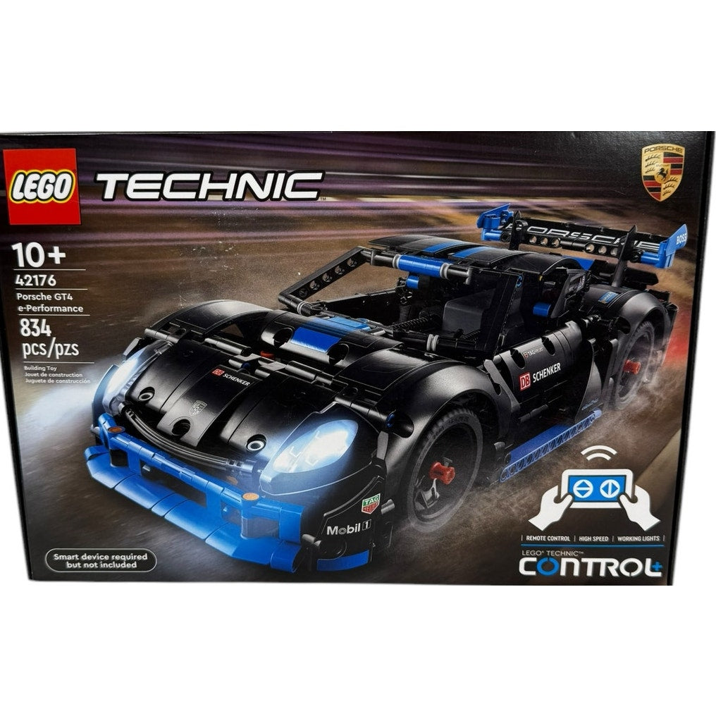 LEGO Technic Porsche GT4 e-Performance Race Car 42176 New Sealed