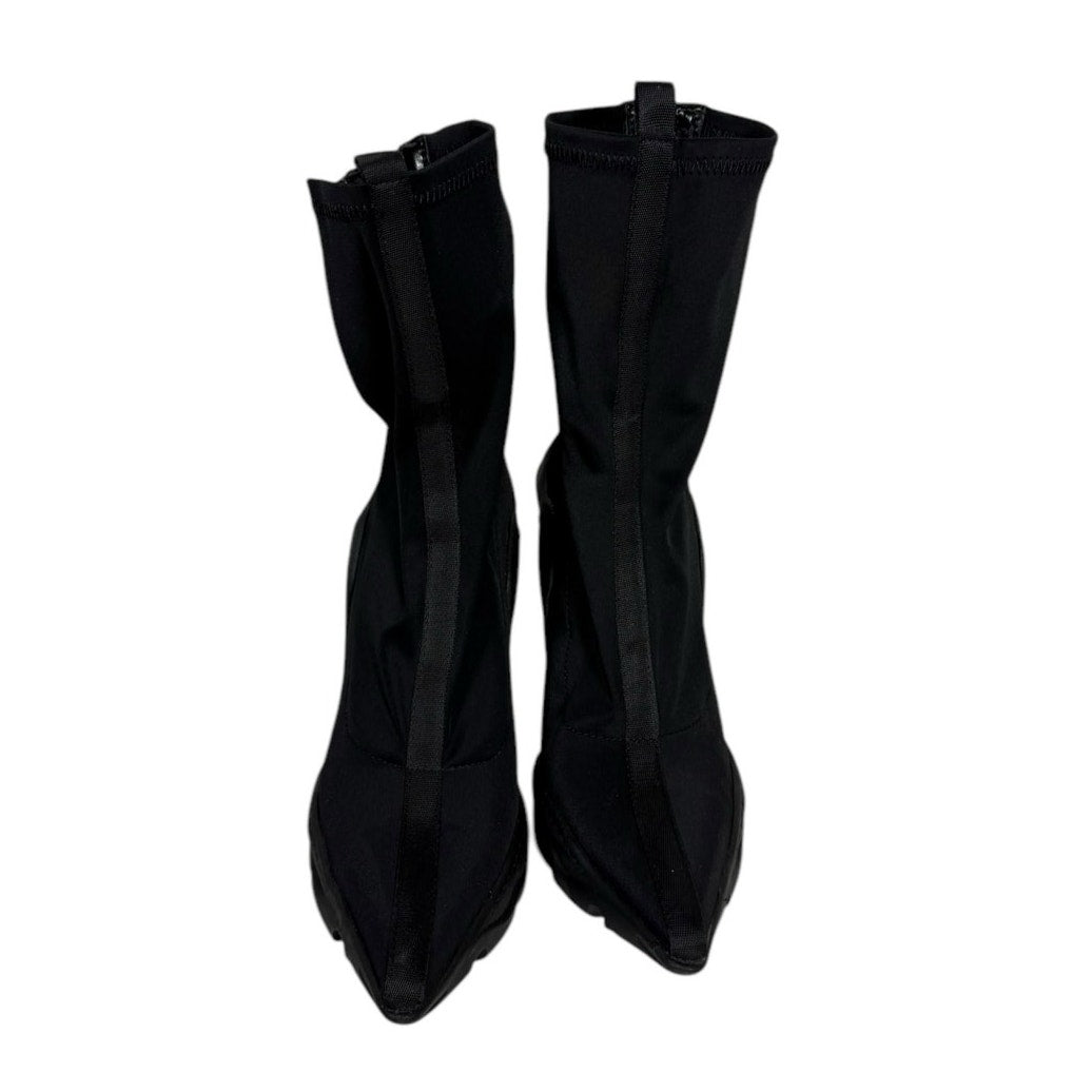 NIB Tsrenlmln Black Women's Ankle Boots Booties High Spike Stiletto Size 10