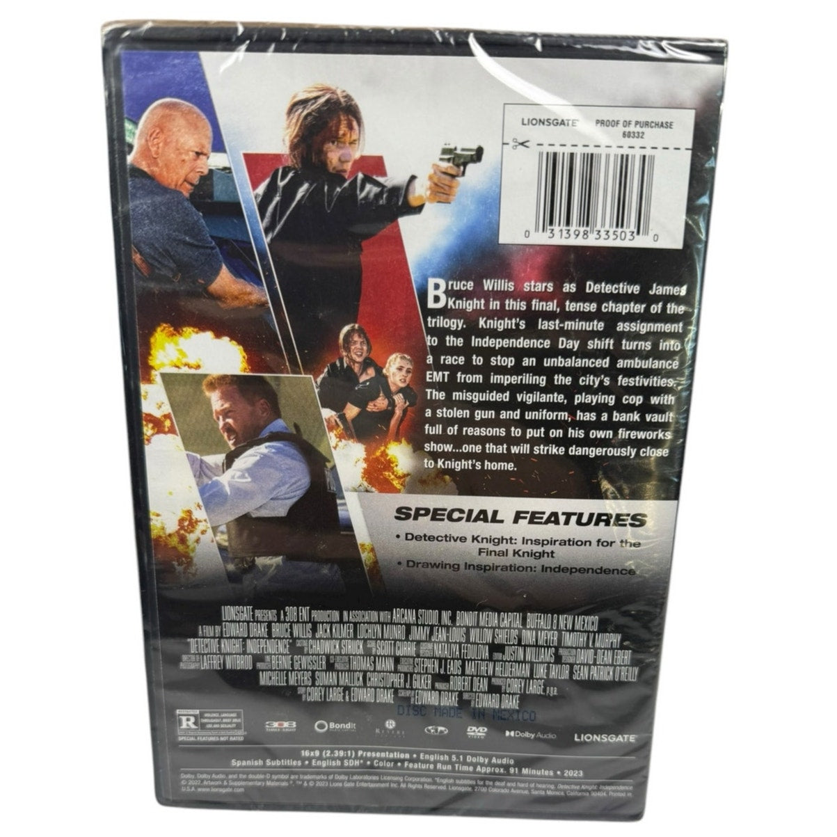 New Sealed Detective Knight: Independence (DVD, 2023)