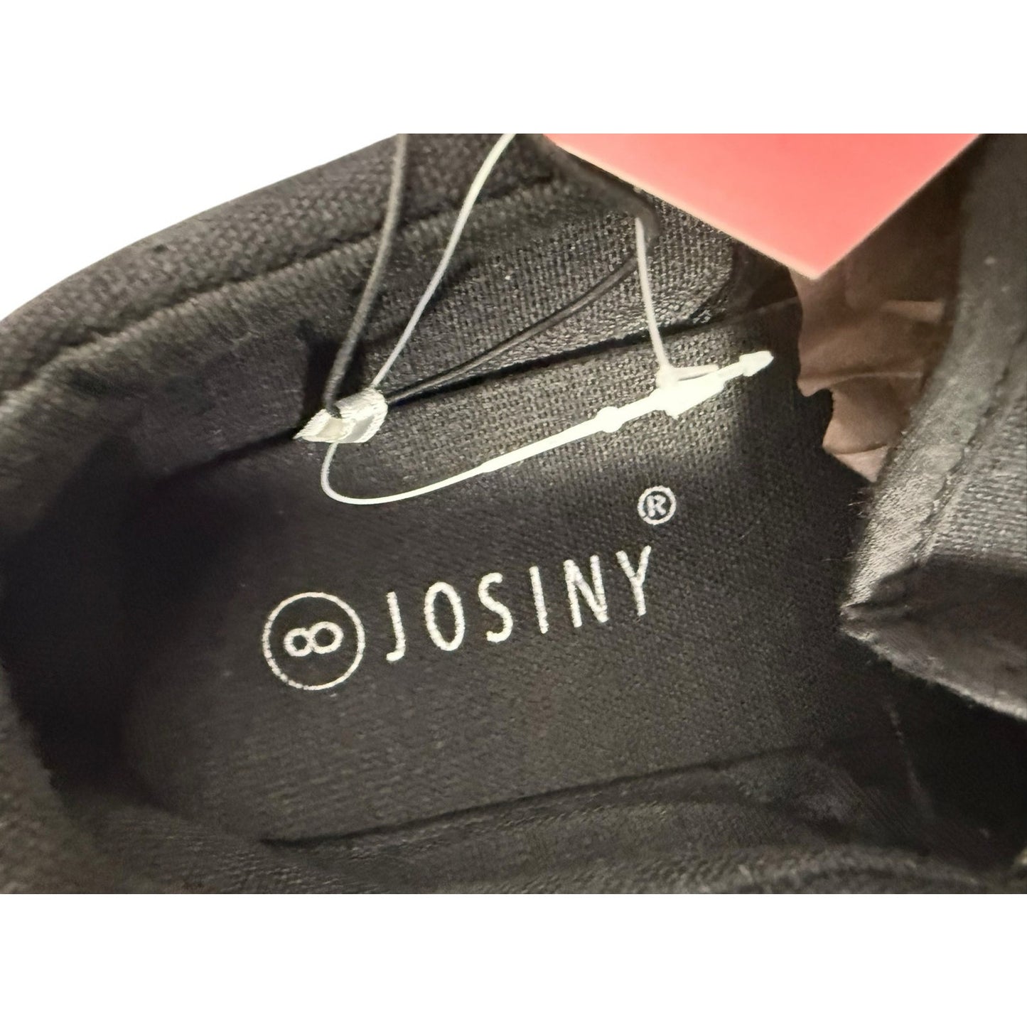 NWT Josiny Slip on Shoes Women's Black Casual Size 8