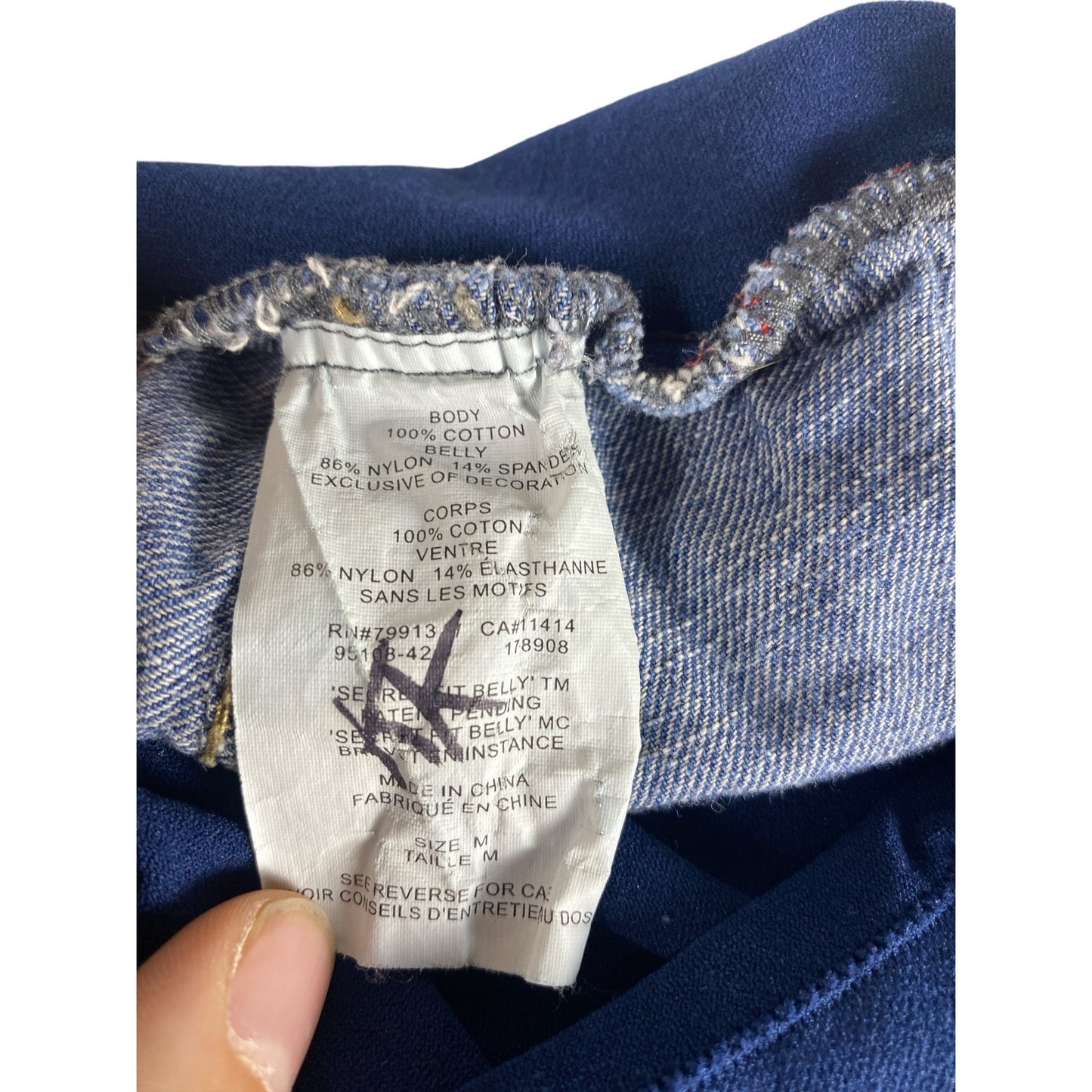 Used by Lexi maternity jeans size Medium