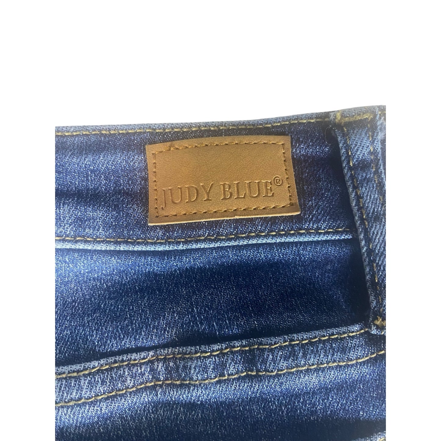 Women's Judy Blue relaxed Fit Distressed Blue Jeans Size 5/27