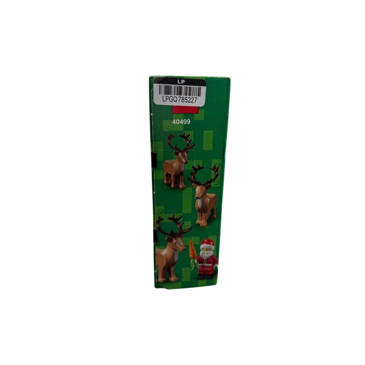 LEGO #40499 Santa's Sleigh Christmas Reindeer & Santa Figurine Toy Building Set