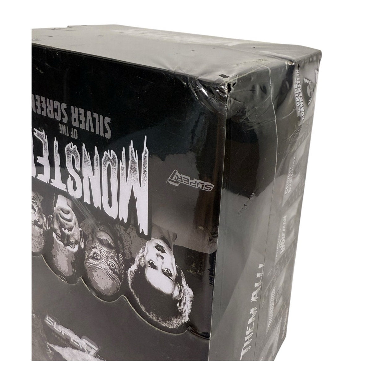 New Universal Monsters Of The Silver Screen Super 7 Reaction Figures Sealed Box