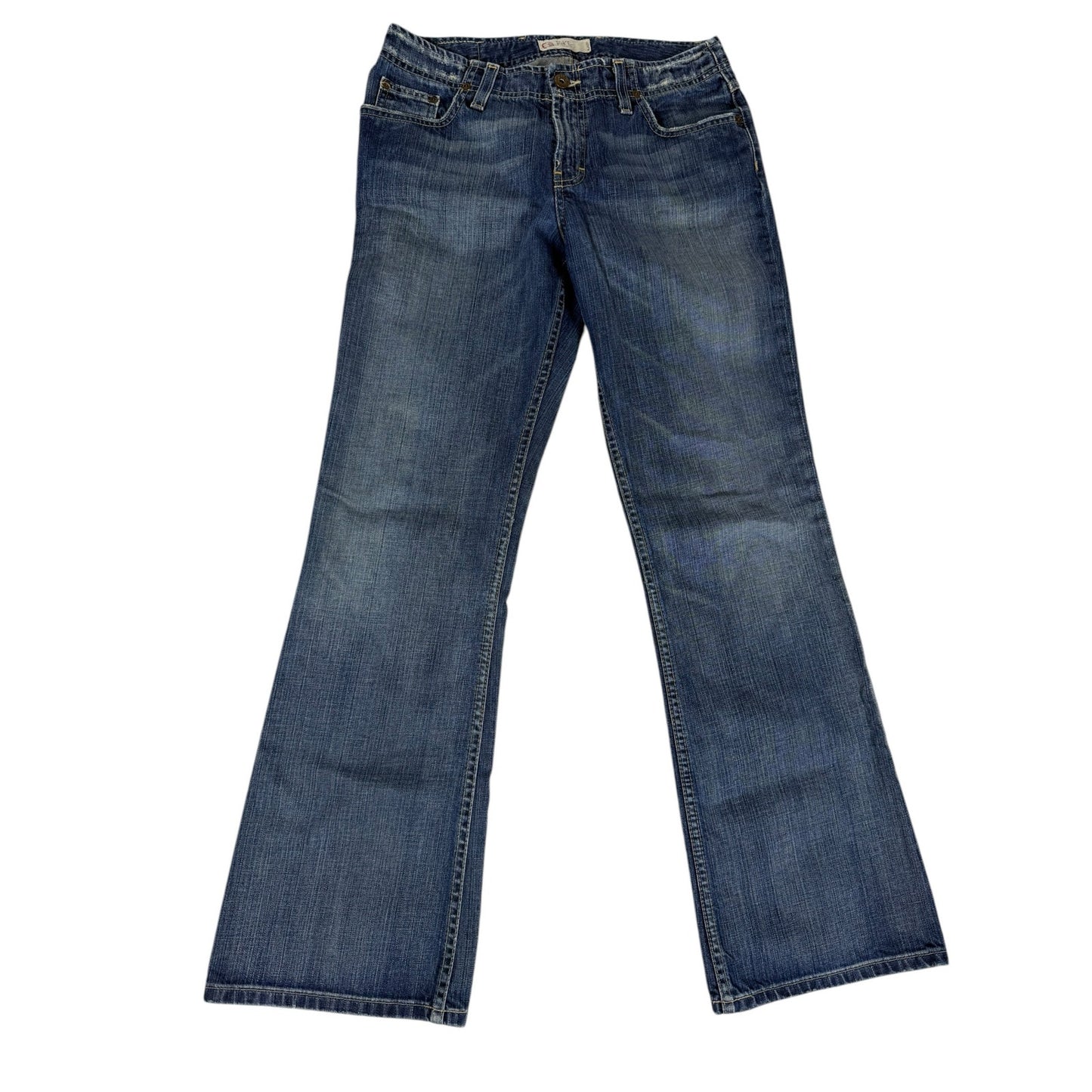 BKE Denim Wendi Women's Jeans 29 Blue Stitched Pockets Bootcut Vintage
