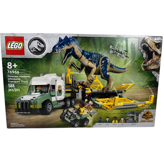 LEGO® Jurassic World Dinosaur Missions: Allosaurus Transport Truck 76966 Sealed