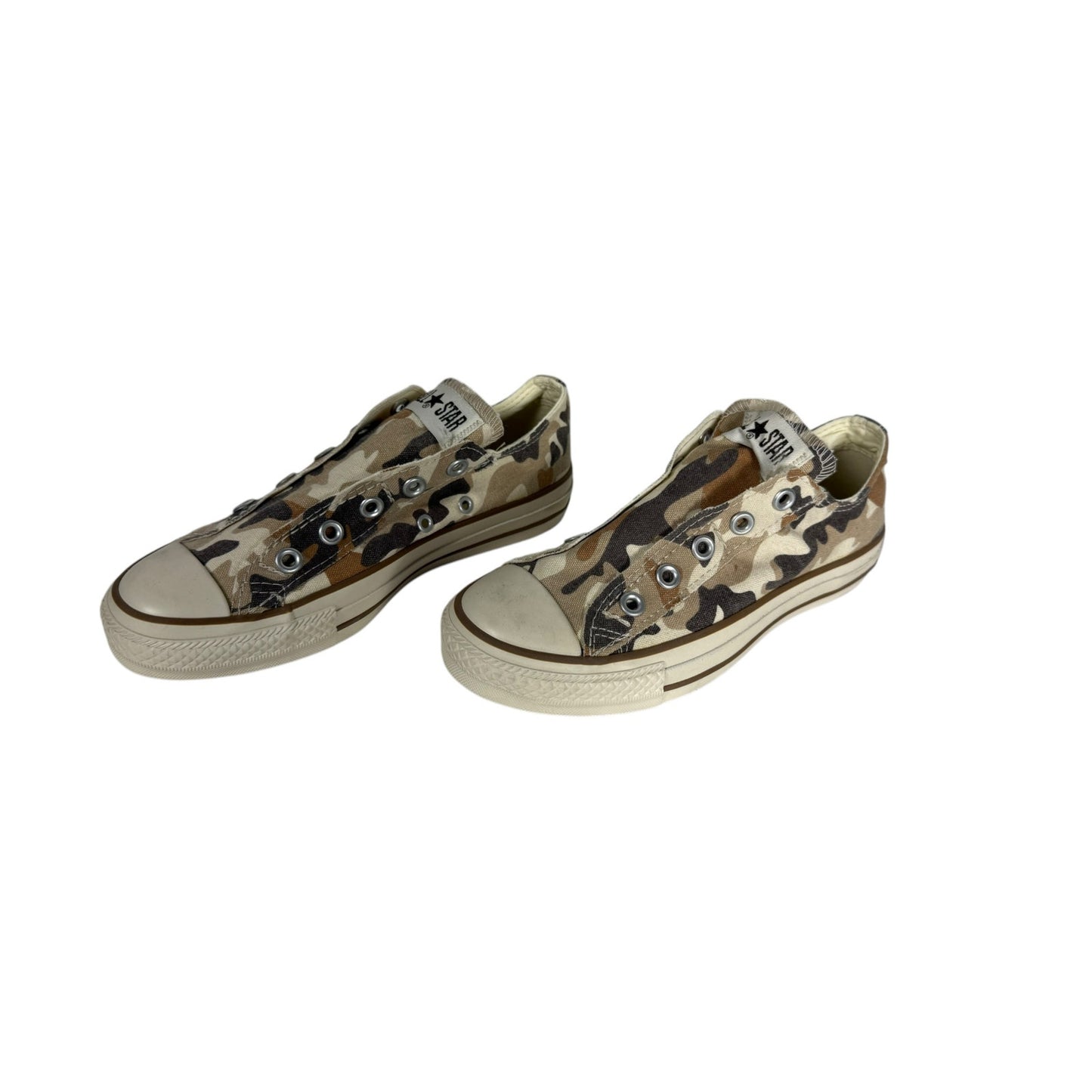 Converse All Star Slip on Shoes Women's Desert Camo Size 6