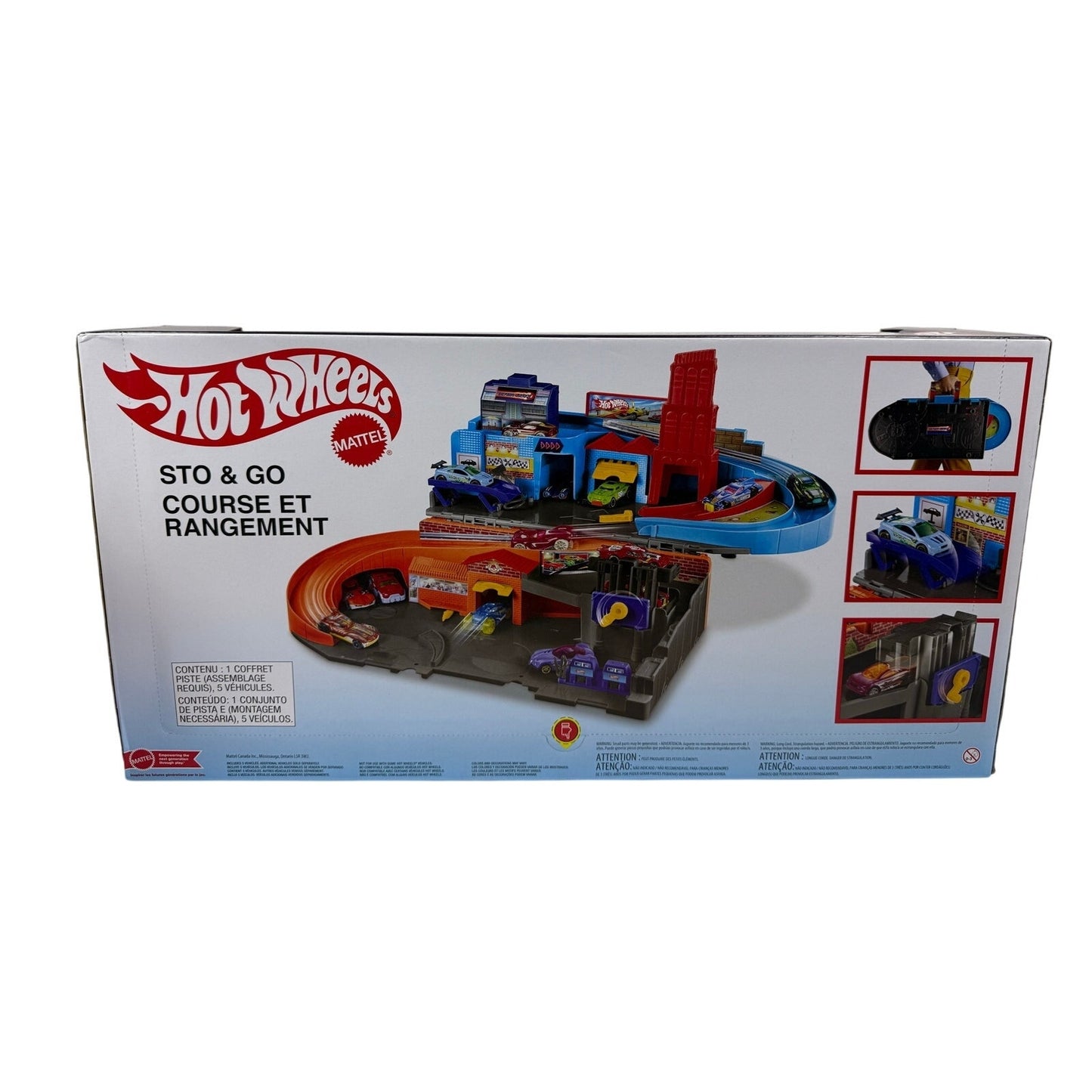 Hot Wheels Ultra Hots Sto & Go Trackset ~ Brand New in Box