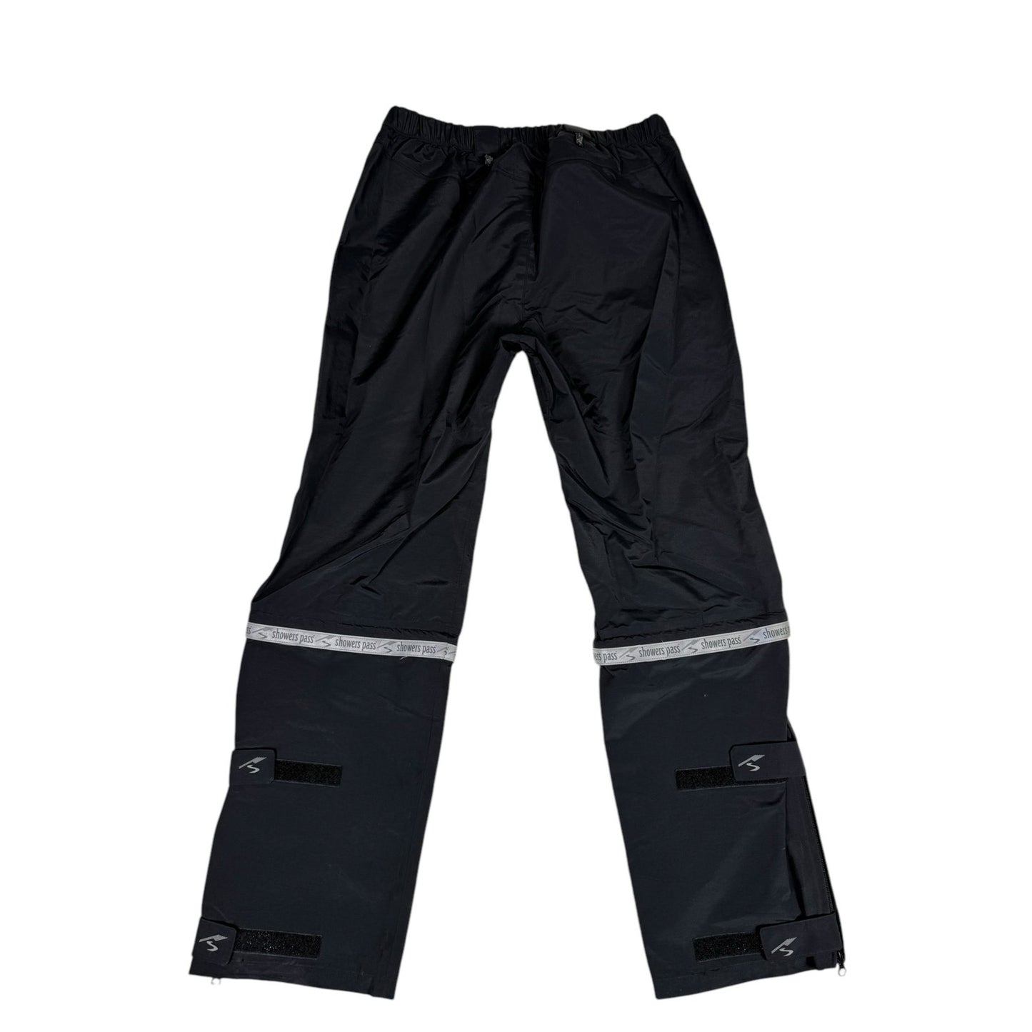Showers pass Rain Pants Men's Size XL Black Motorcycle