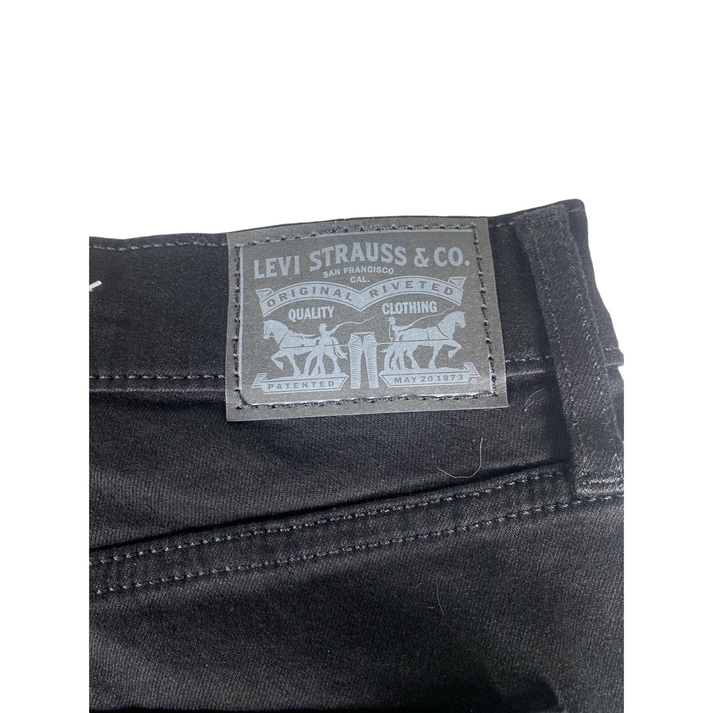 NWT Levi's Women's 311 Skinny Shaping Jeans Mid Rise Black Size 27