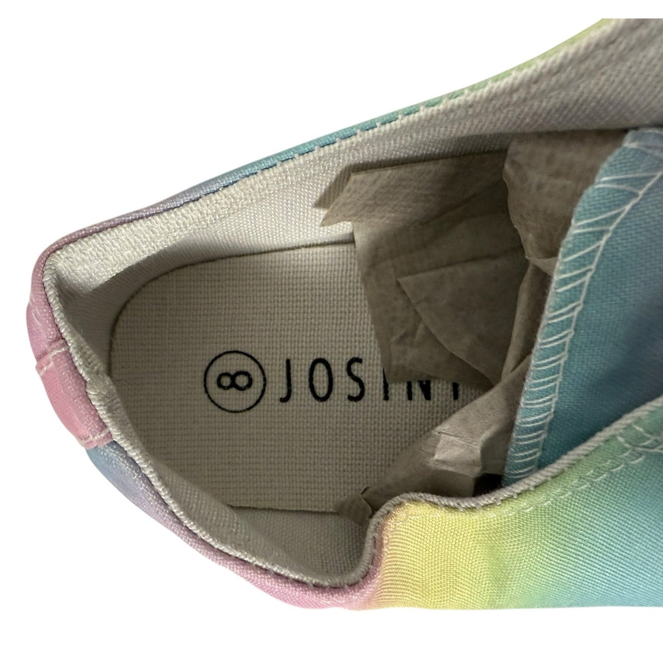 NWT Josiny Low Shoes Women's Tie dye Size 8