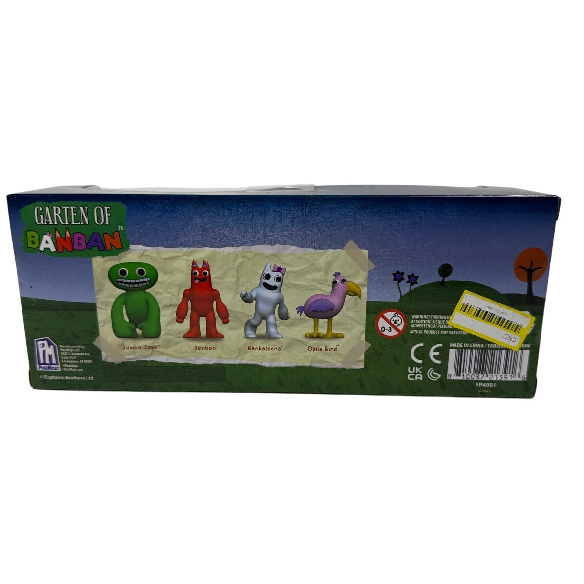 Garten Of BanBan 4x Mini Collectible 4-Figure Set Josh Oplia Banbaleena Toy Lot!