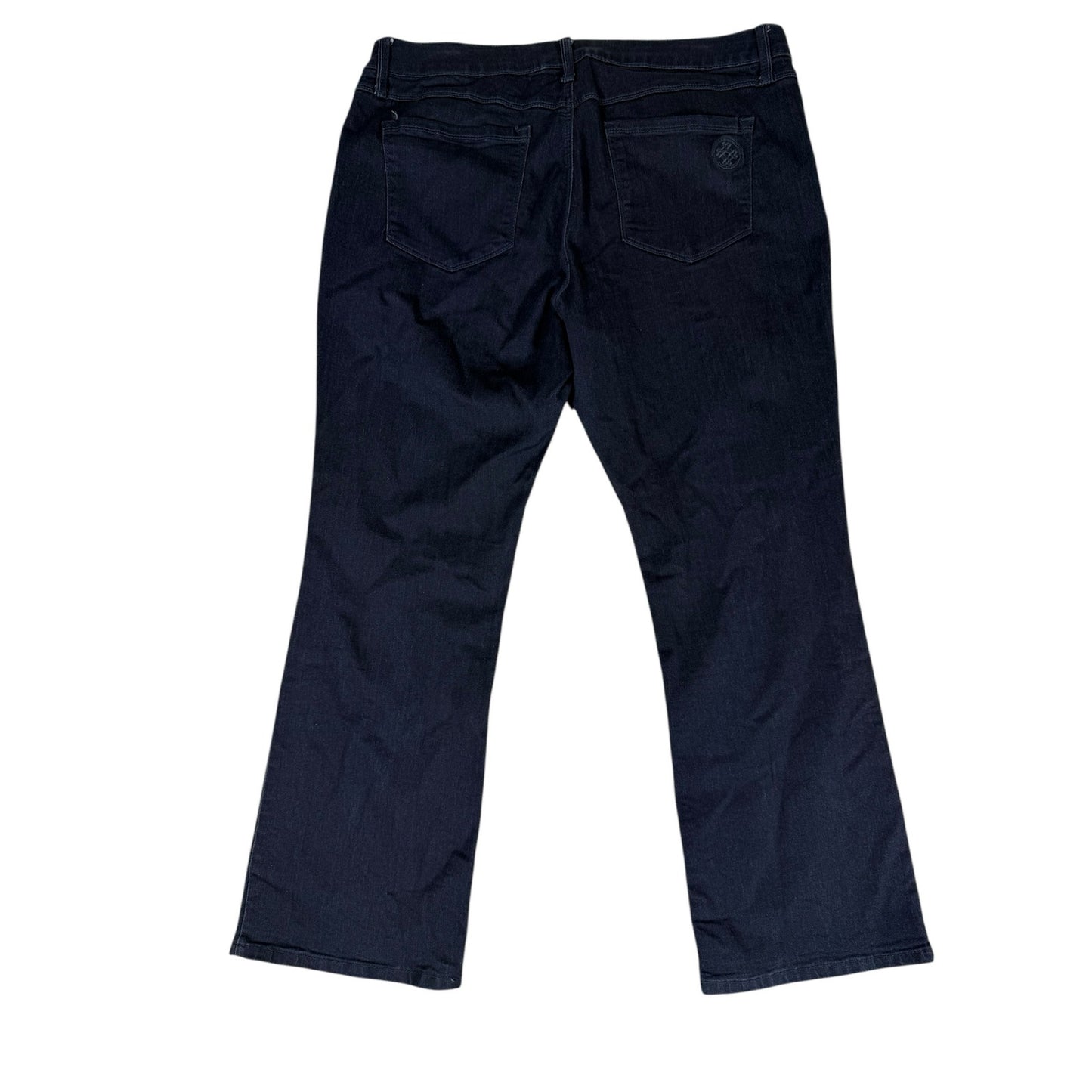 Laurie Felt Jeans Women's Dark Blue Silky Baby Doll Flare 36