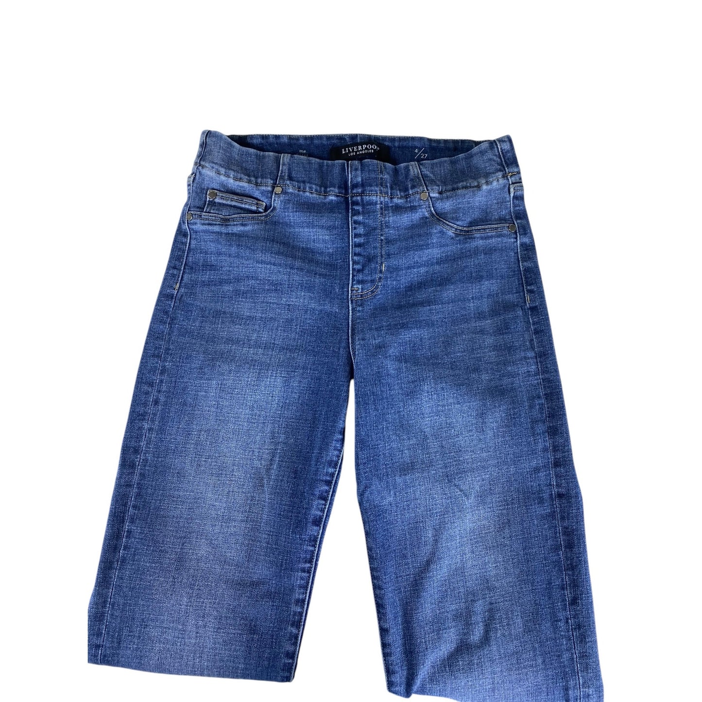 Women's Liverpool High waisted Blue Slim Jeans Size 4