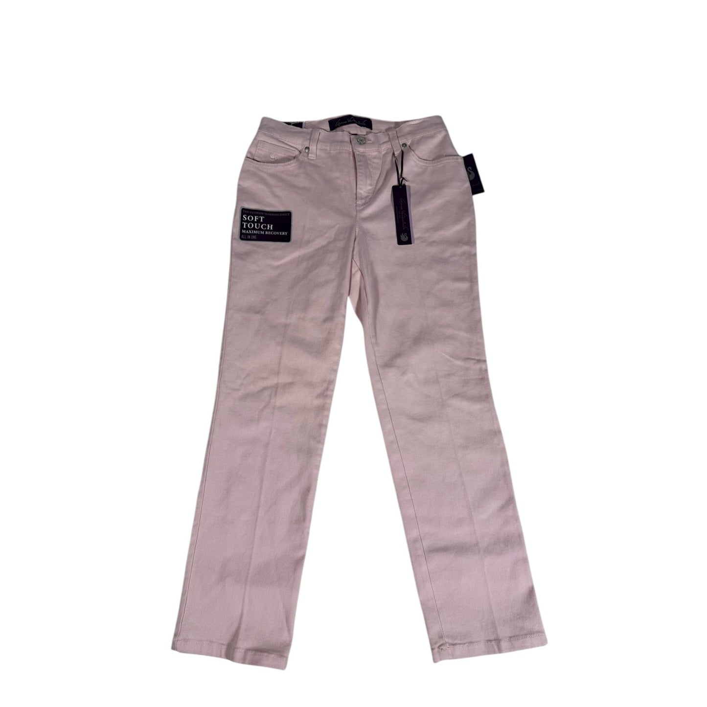NWT Women's Gloria Vanderbilt Pink Amanda Slimming Jeans Size 4P