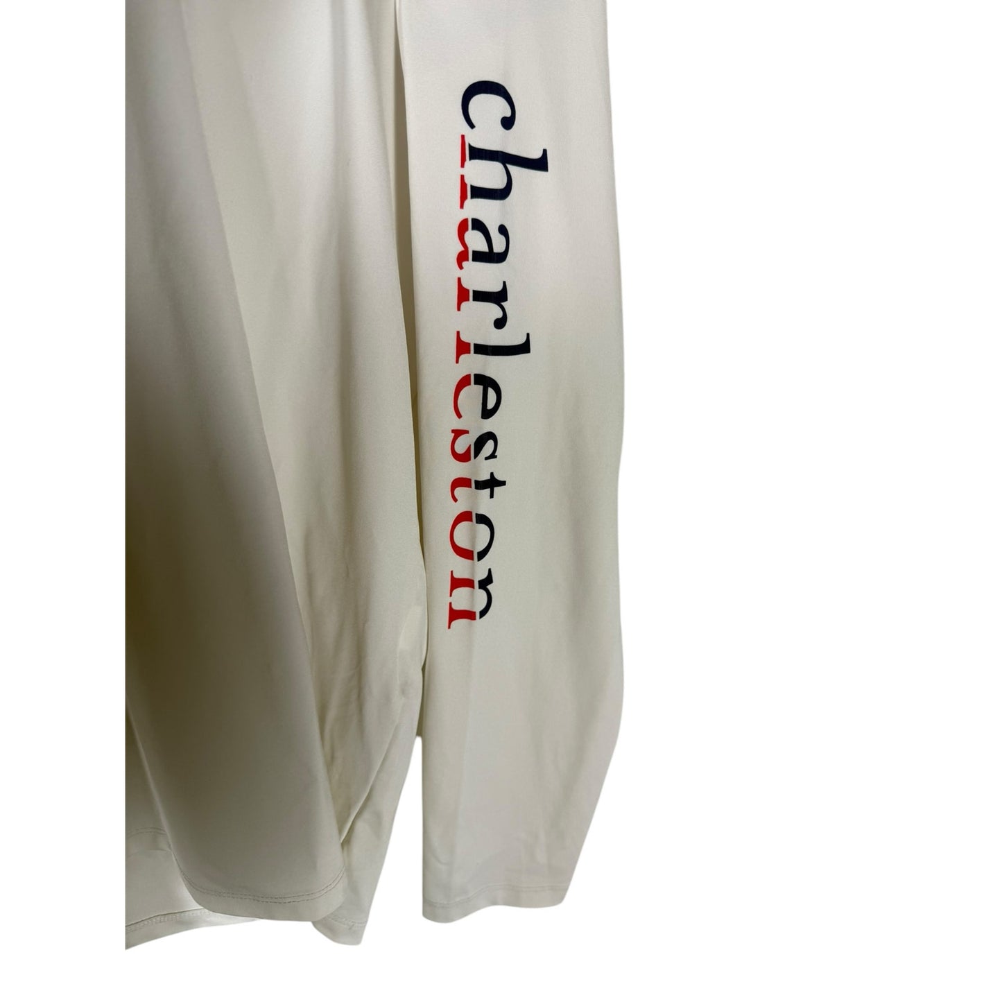 NWT Vineyard vines Men's White Long-sleeve performance Charleston Size Small
