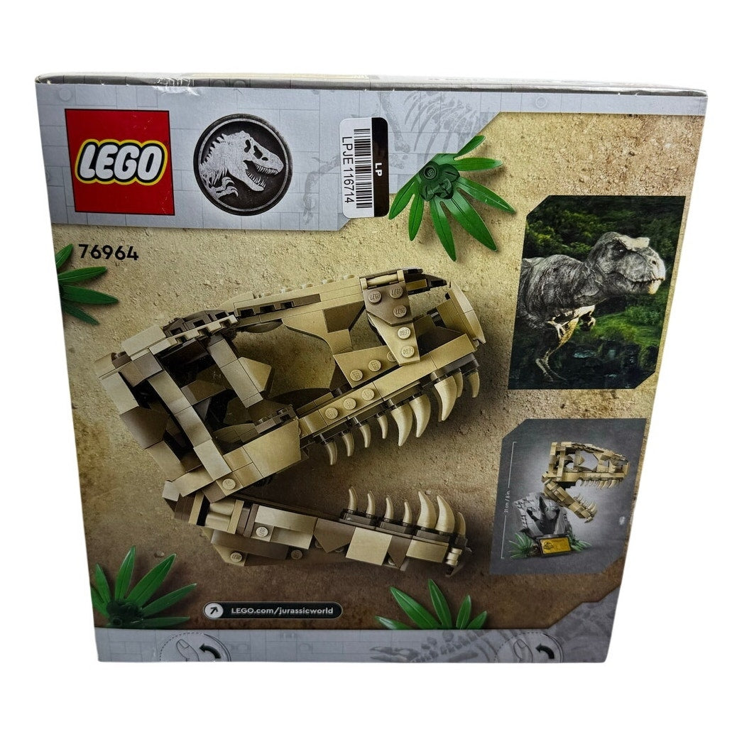 New Sealed Lego Jurassic World Dinosaur Fossils: T Rex Skull 76964 Retiring Set