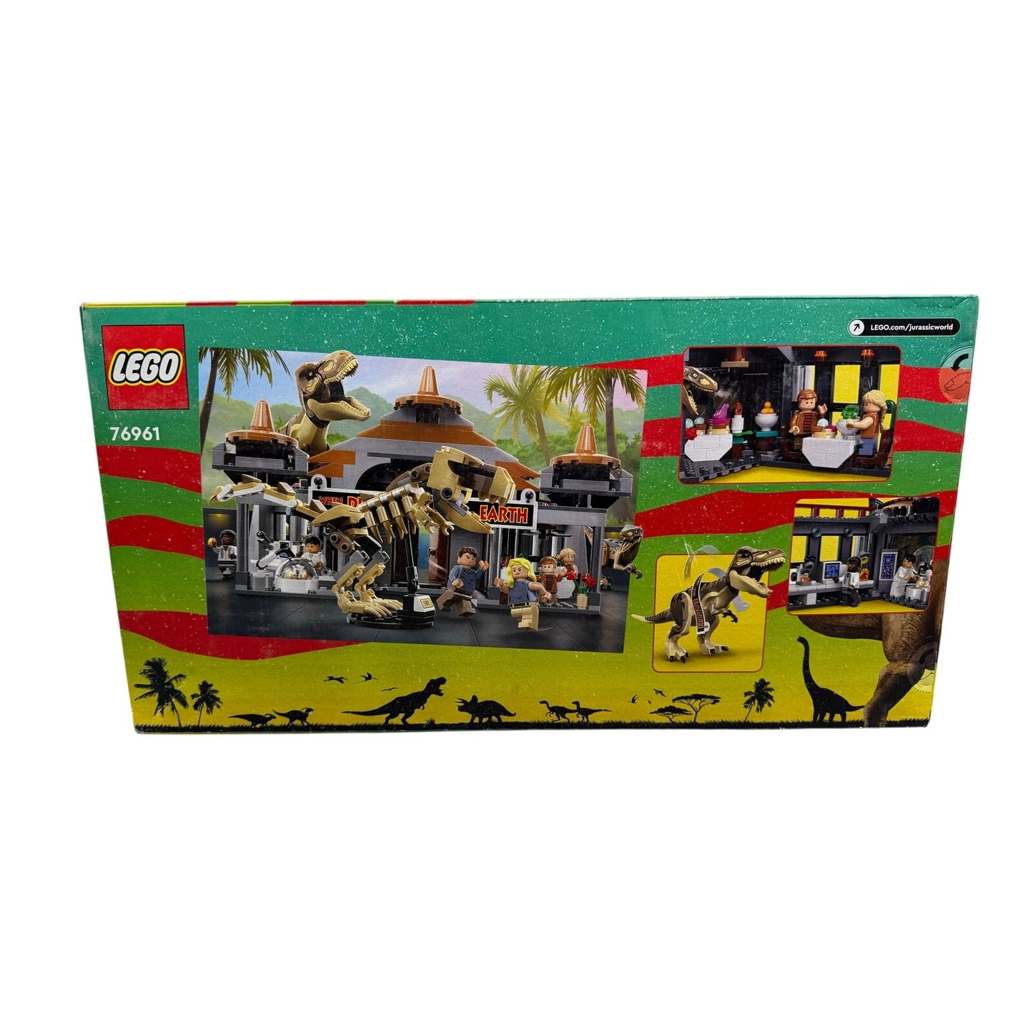 π¦ LEGO Jurassic Park 76961 Visitor Center β T. rex & Raptor Attack β New Sealed