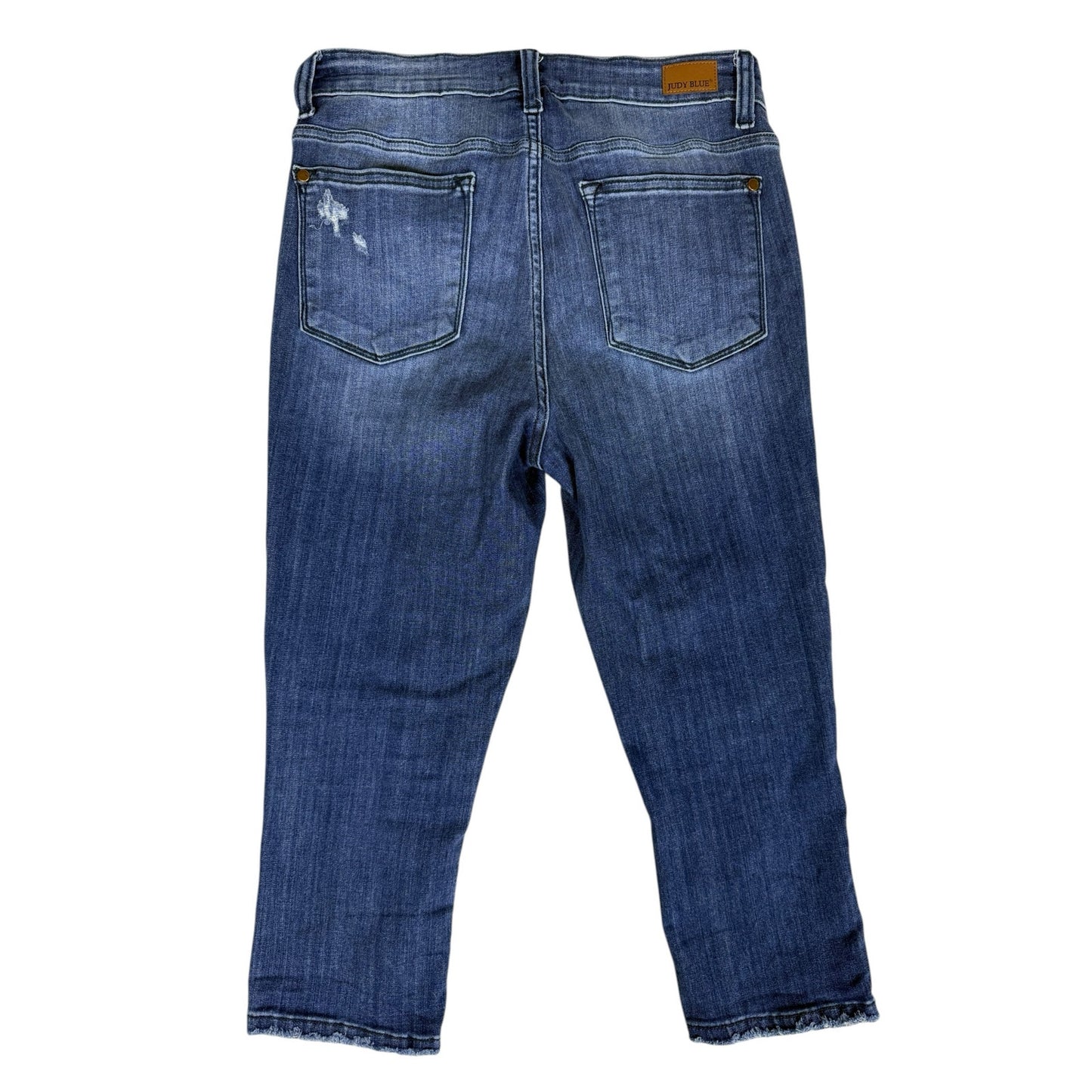 Judy Blue Capris Women's Size 9 Distressed Skinny Fit Capris