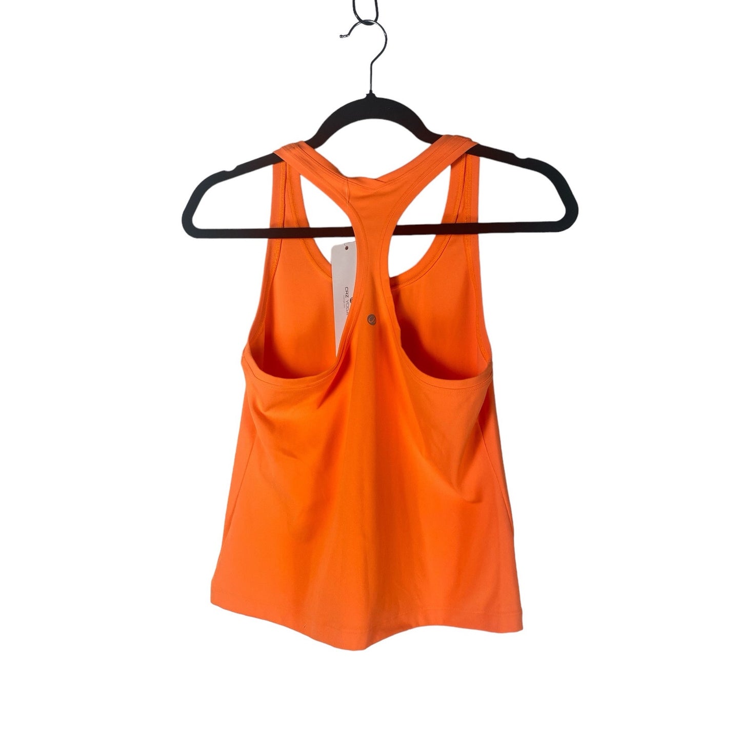 NWT Cra yoga women Large yoga top neon orange