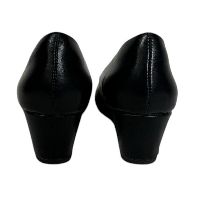New Ankis Wedge Pumps Women's Size 6.5 Black casual Office