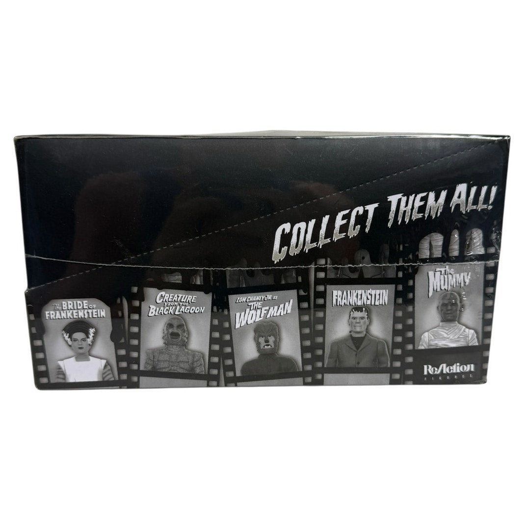 New Universal Monsters Of The Silver Screen Super 7 Reaction Figures Sealed Box