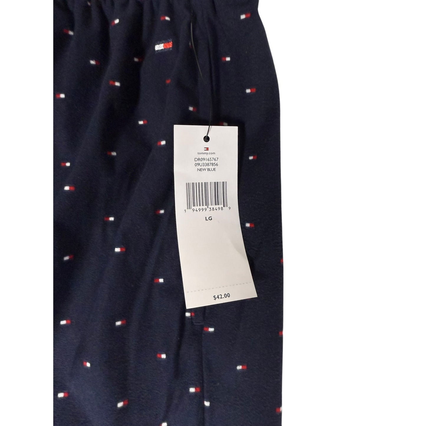 NWT Tommy Hilfiger Pajama Pants Men's Blue Size Lg