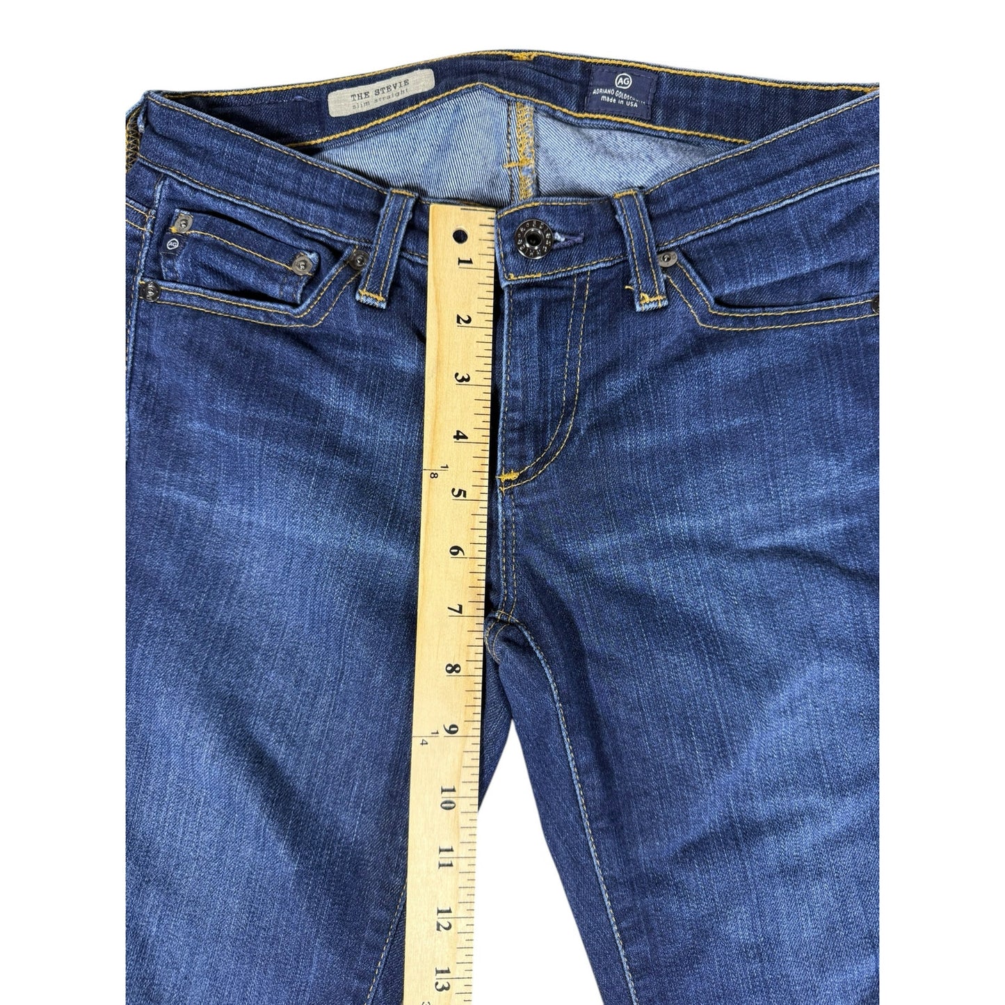 Adriano Goldschmied Jeans Women's 25R Blue The Stevie Skinny low rise