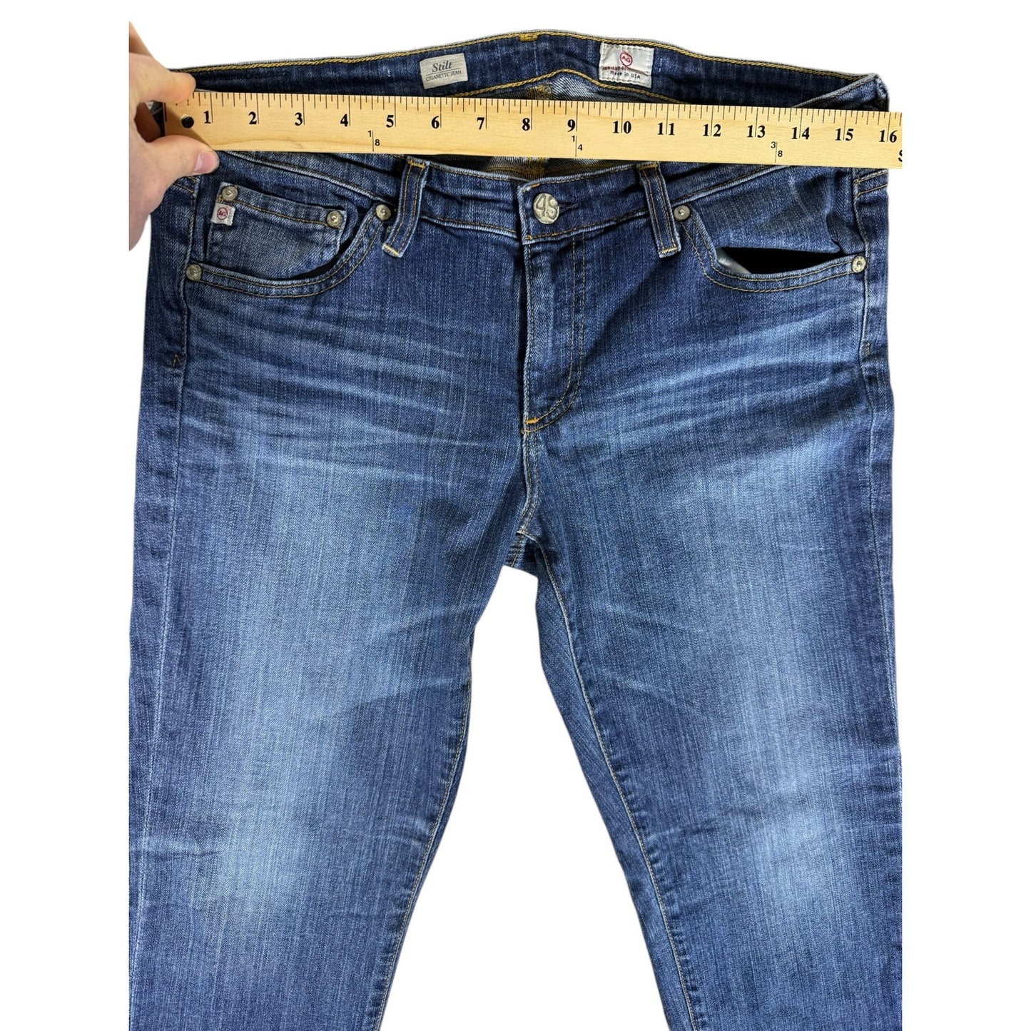 Adriano Goldschmied Stilt Cigarette Jeans Womens Size 31R