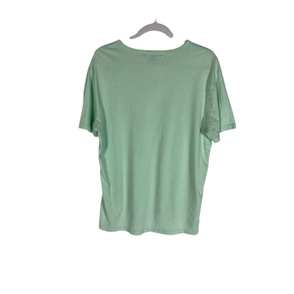 Men's Calvin Klein Jeans Teal T-shirt Size Medium Casual 100% Cotton