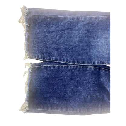 Women's Judy Blue relaxed Fit Distressed Blue Jeans Size 5/27