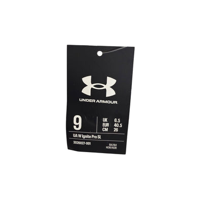 NWT Women's Under Armour Ignite Pro Sandles SL Black Size 9