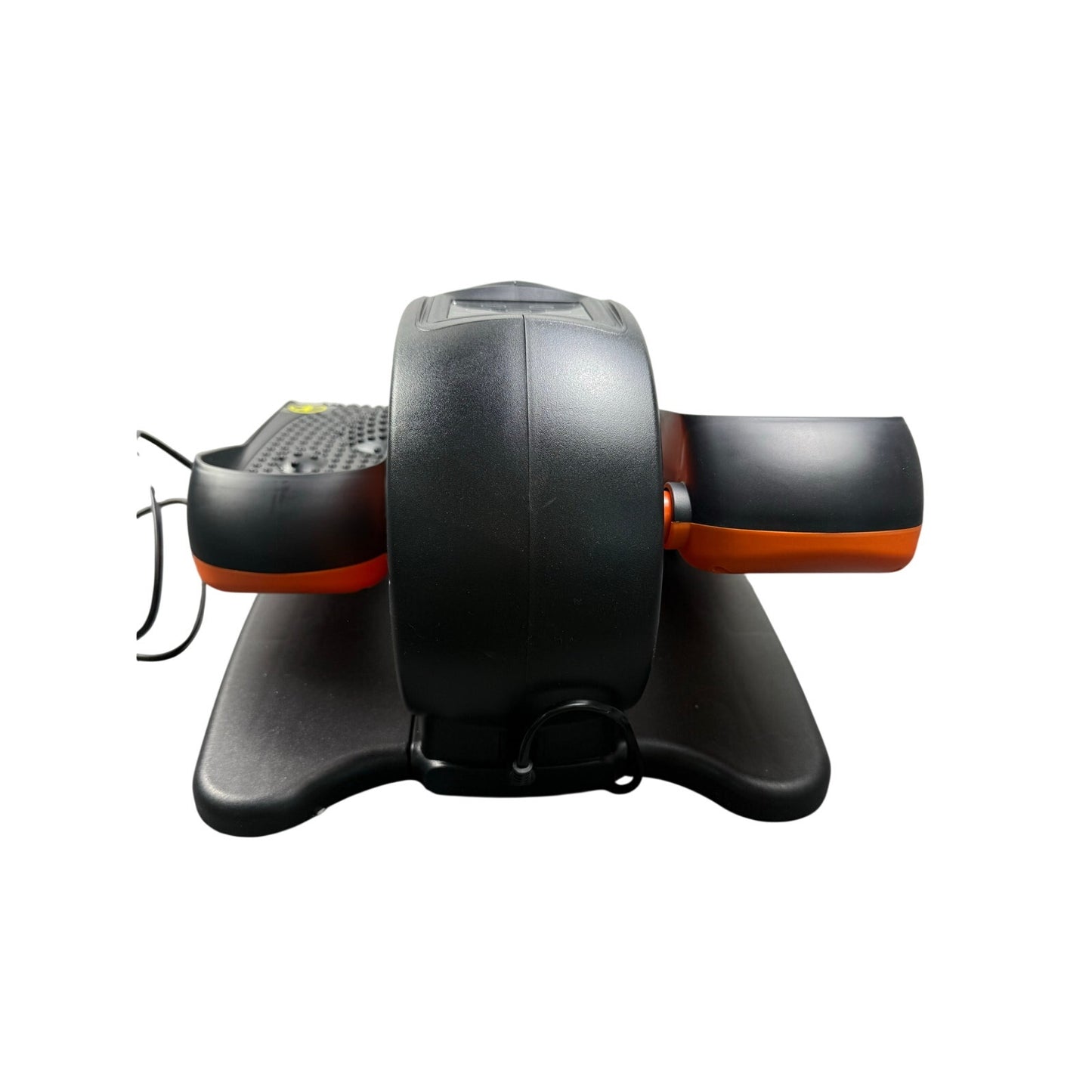 New UnderDesk Elliptical Exercise Machine Black / Orange Exerciser While Sitting