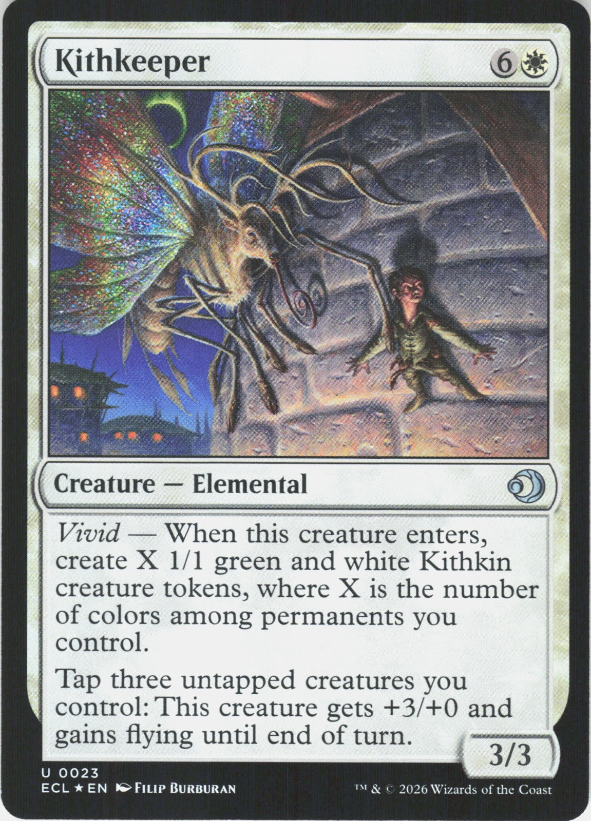 Kithkeeper Foil U Lorwyn Eclipsed 23 NM