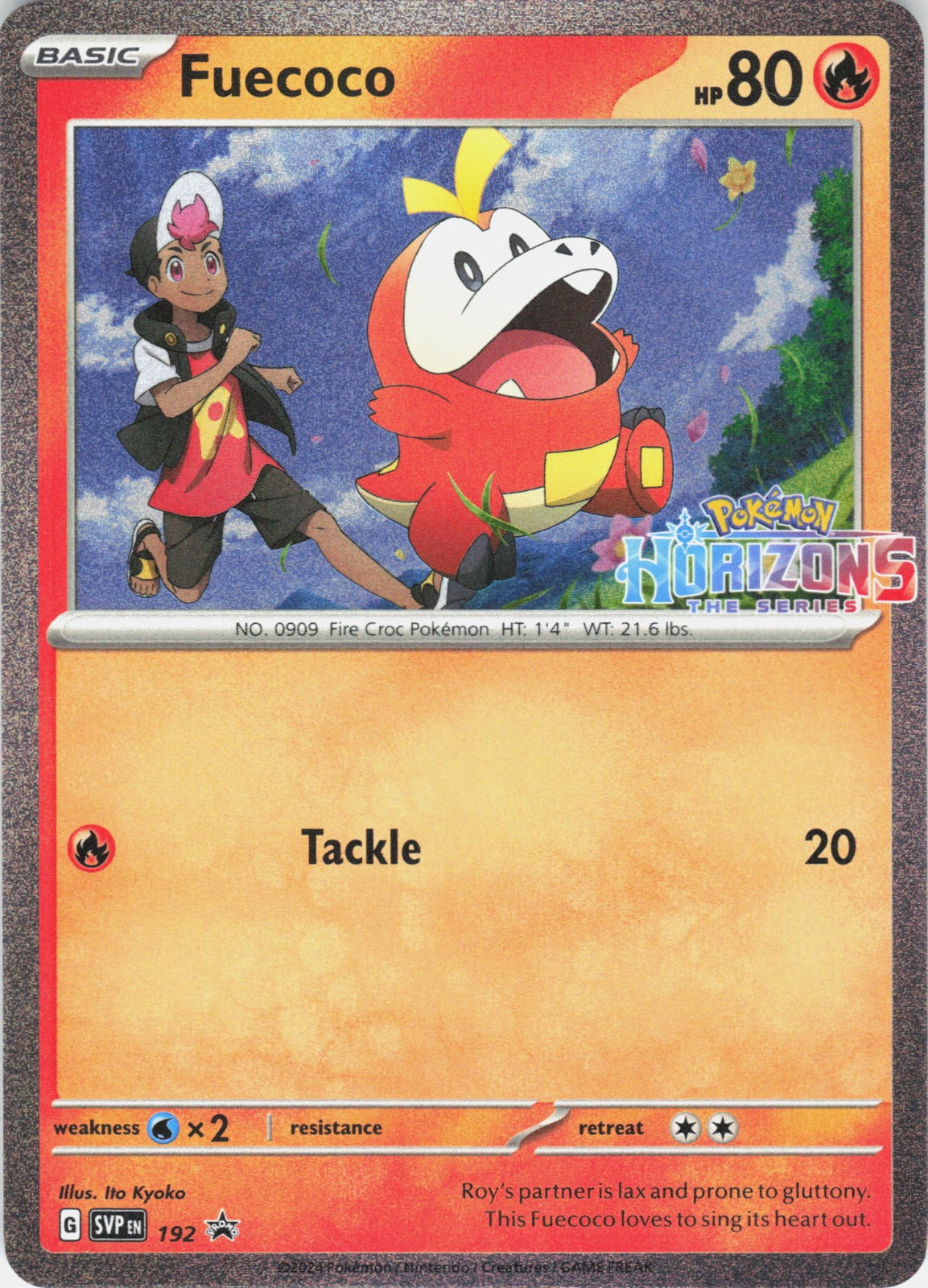 Fuecoco Holo Promo SV: Scarlet & Violet Promo Cards 192 NM