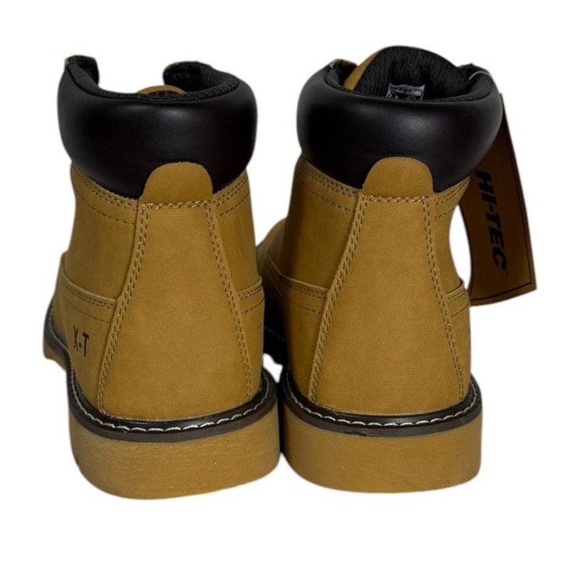 NWT Hi Tec Reznor Boots Men's  Size 9.5 6in Soft toe Tan  Work Chore