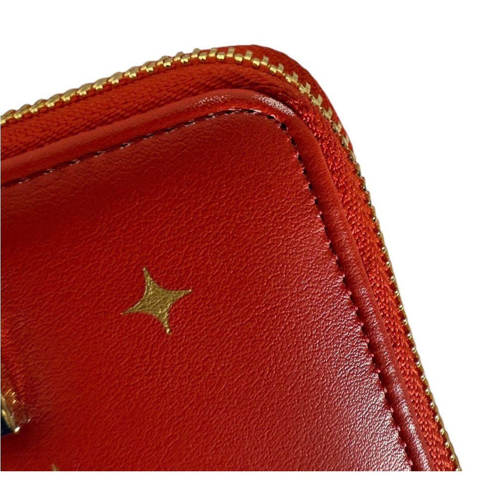 NWT Steve Madden BZIP-SN LUNAR NEW YEAR of the SNAKE Red Wristlet Wallet