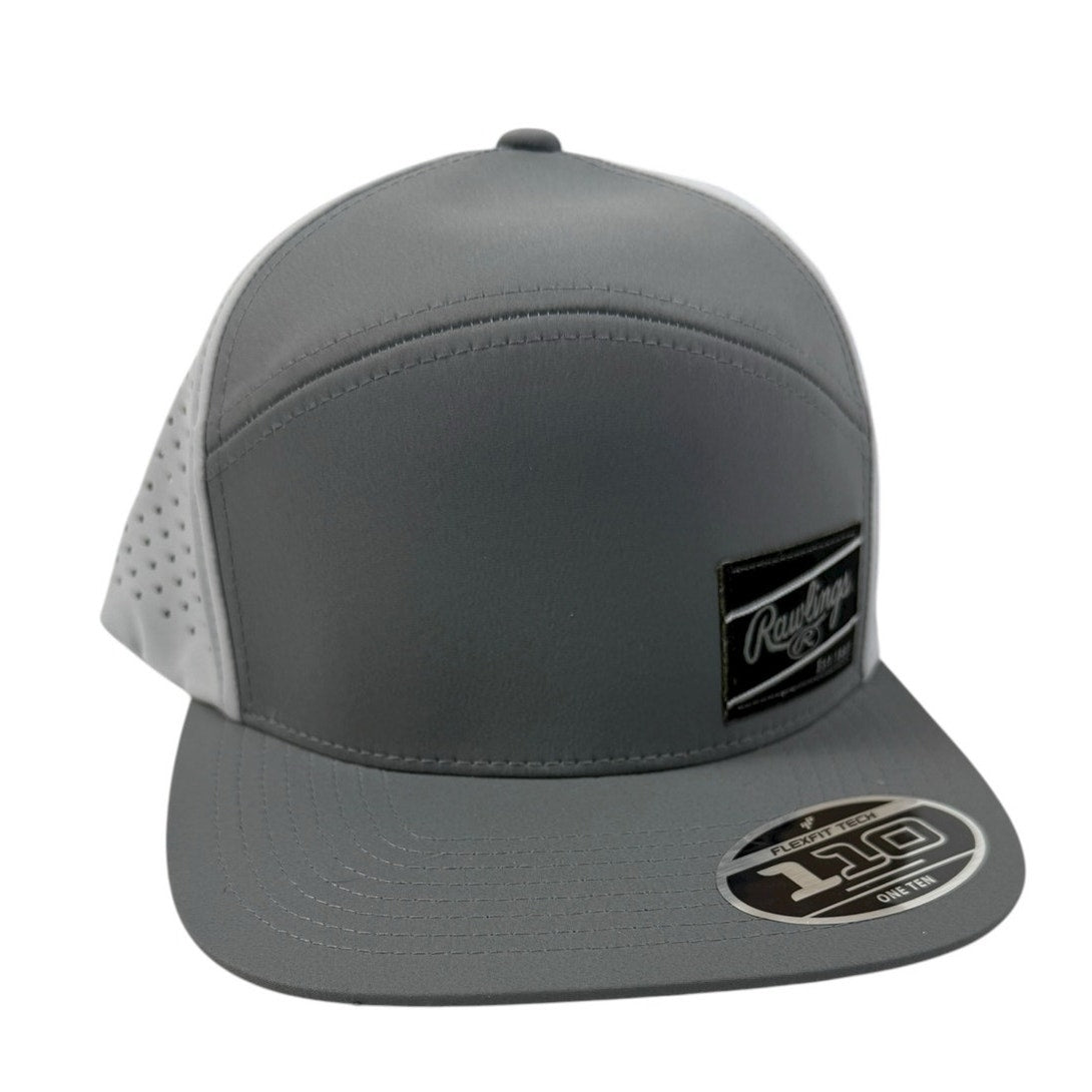 Rawlings Baseball Hat Cap Flexfit 110 Tech New NWT Gray