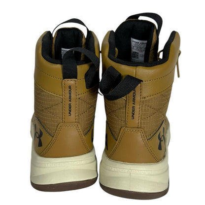 New UA Stellar Men's Tactical Boots Dessert Tan 6" hiking size 8.5
