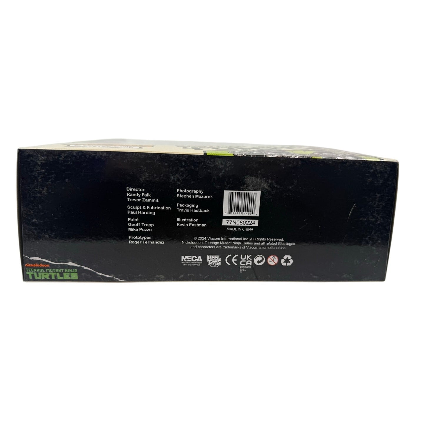 NECA TMNT Eastman Lairds Teenage Mutant Ninja Black & White First Turtles 2-Pack