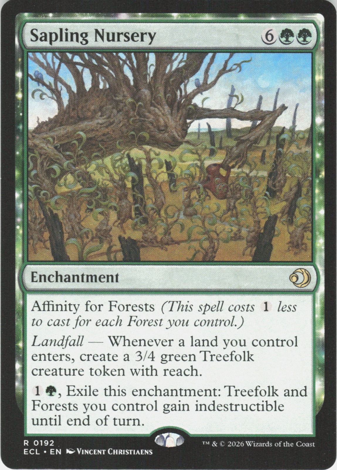 Sapling Nursery R Lorwyn Eclipsed 192 NM