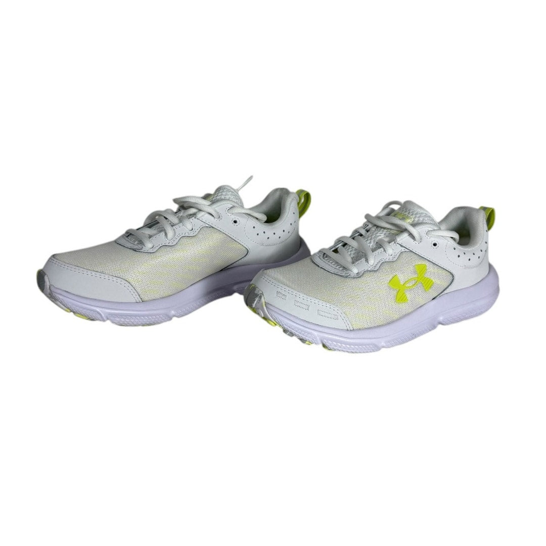 New-UNDER ARMOUR Women's Charged Assert 10 Athletic Shoes Size 8 White/White