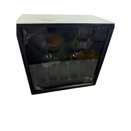 Oryx Watch Winder for 4/6/9 Automatic Watches Rotating Box with LED Light Black